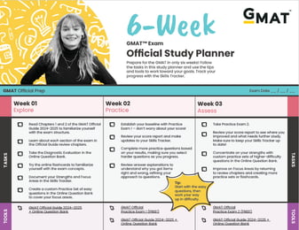 6 Week Study Planner 